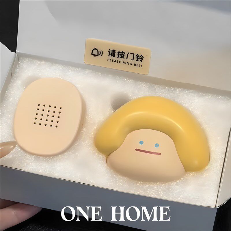 无线门铃皮特露西家用入户门无线通信器门铃卡通呆萌呼叫器提醒器
