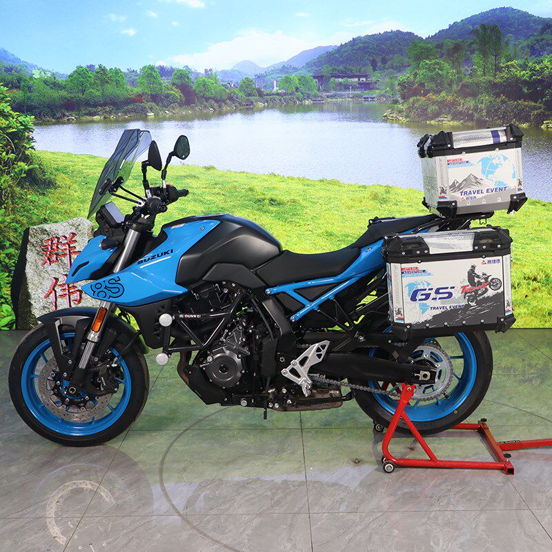 适用铃木GSX-8S摩托车GSX800RQ后尾货架尾箱背箱支架尾翼改装配件