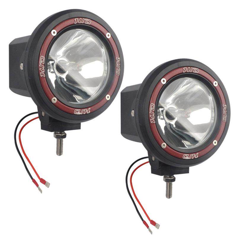 汽车HID氙气疝气射灯越野车 氙气灯4X4改装探照灯船用射灯12V24V