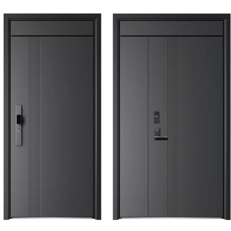 甲级防盗门家用加高进户门入户门暗合页门T型门窄边门子母门大门