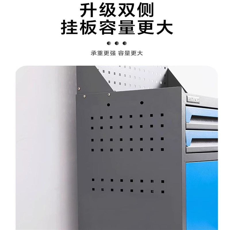 移动汽修工具车小推车多功能车间维修柜推车铁皮五金工作台工具柜