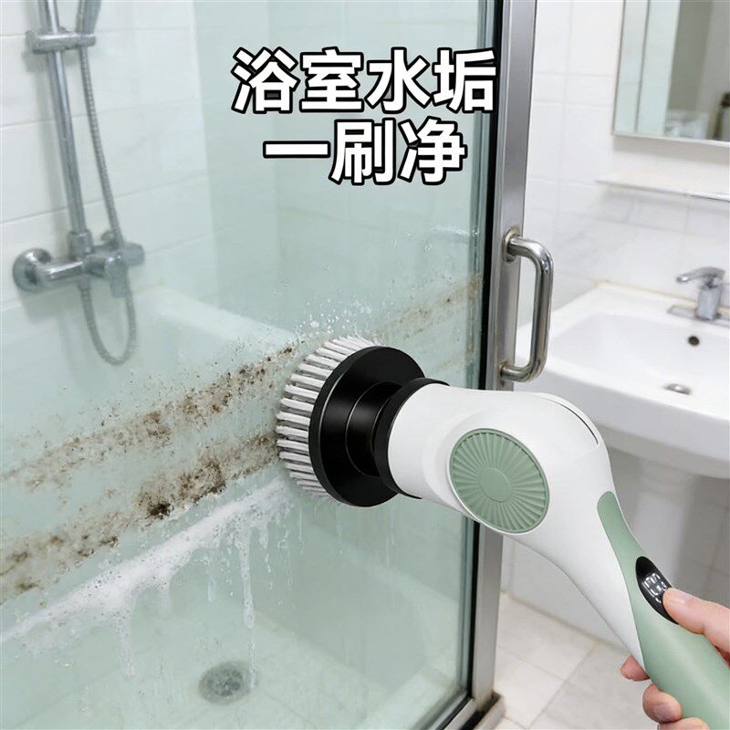 电动拖把家用多功能清洁刷全自动懒人拖布干湿两用一拖净不留水渍