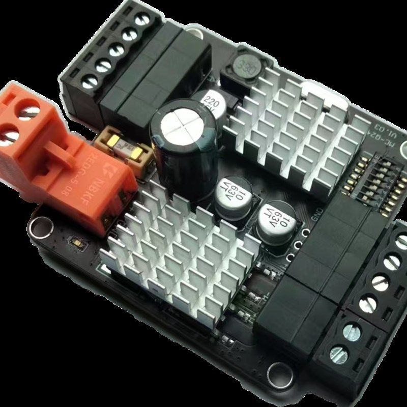 12V/24V/36V直流有刷电机驱动器控制板带限位正反转调速RS485远程