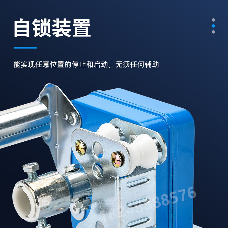 卷王大棚卷膜器手动卷帘机养殖场手摇放风器温室养殖场升降器配件