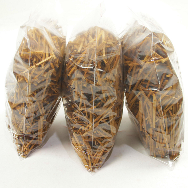 包邮老山檀香木条细牙签木条供佛檀香木料原木棒木块香一包400克