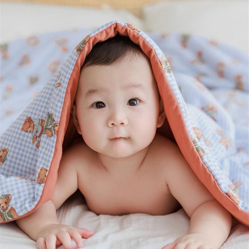 雅赞四季被软软被可水洗空调被儿童中童幼儿园被子亲肤莫代尔丝滑