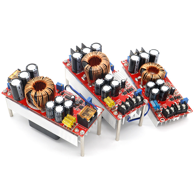 1200W/1500W大功率DC-DC可调升压电源模块板30A恒压恒流 车载音响