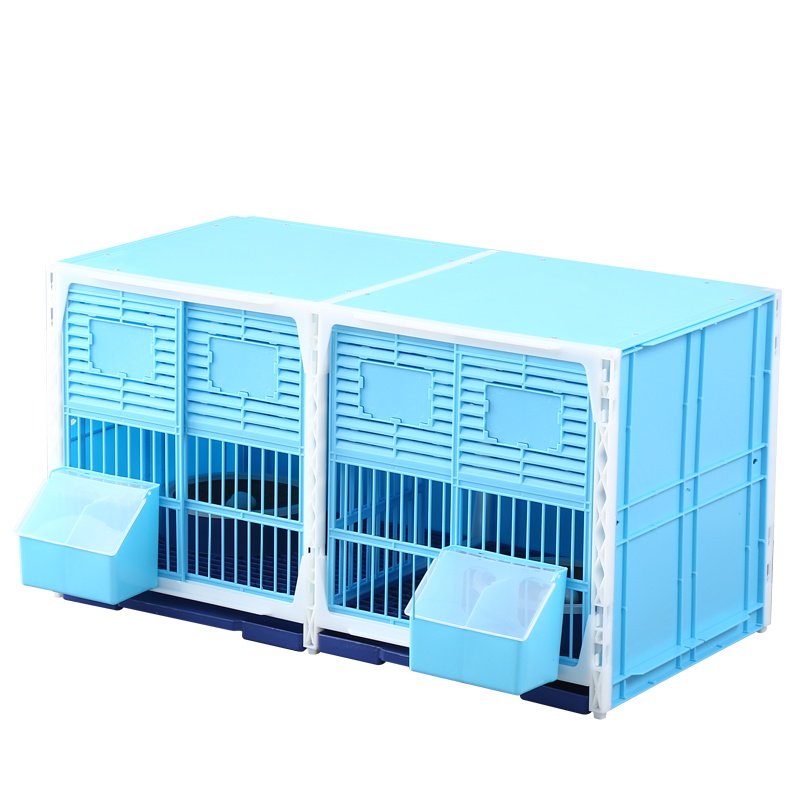 信鸽塑料配对笼赛鸽赛飞巢箱鸽子笼种鸽调节笼鸽子用品鸽具养殖笼