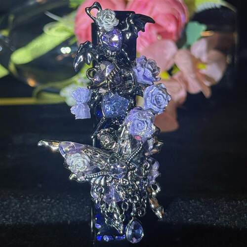 【春季新品】钛钢手工diy原创吉他变调夹小众 极繁主义  莫奈花园