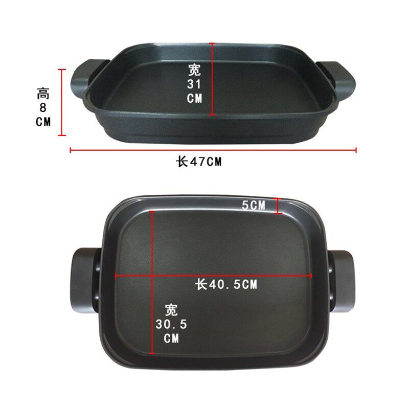 商用煎锅煎烤香肠机铁桥烧盘煎烤王电烤锅煎饺子机烤肠机特牌同款