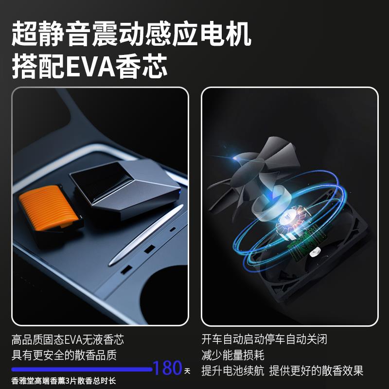 车载香薰机赛博皮卡香薰摆件太阳能汽车香水负离子净化器节日礼物