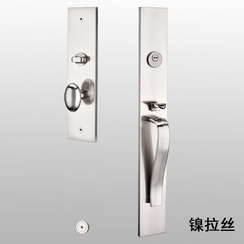 中式别墅大门锁木门锁双开大门入户门对开老式大门锁防盗门锁外装