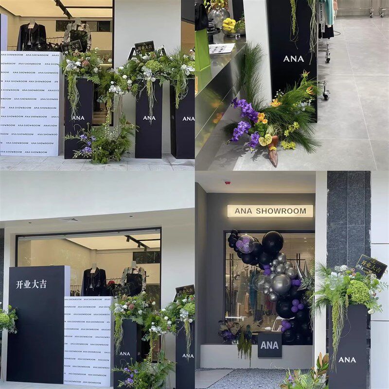 全国同城配送速递鲜花开业高端花篮立柱花篮香港广州上海南京北京