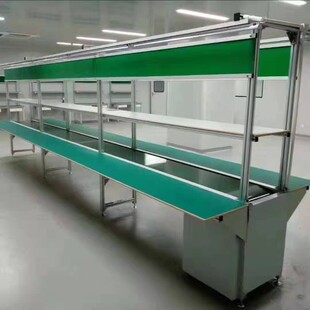 防静电流水线输送带自动化铝型材生产线传送带输送机防静电工作台