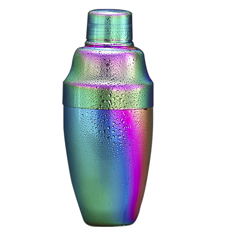 酒吧传奇 传统三段式调酒器 304不锈钢摇酒器 调酒雪克壶 shaker