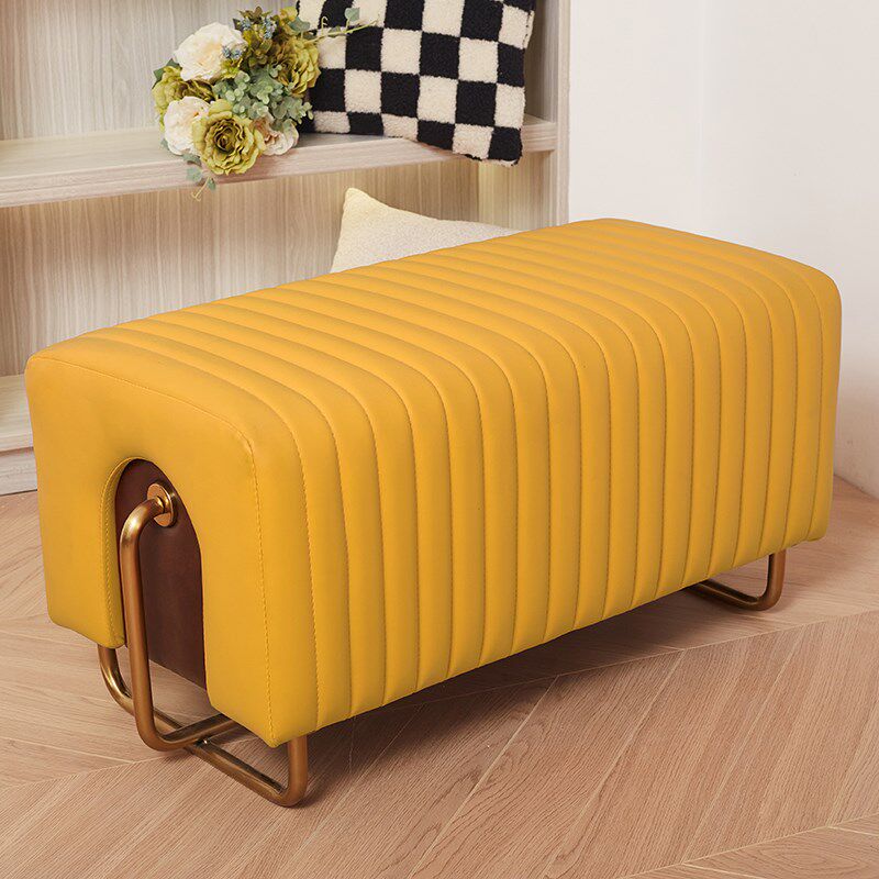 诧寂轻奢储物凳收纳凳皮凳软包凳客厅搭配换鞋凳沙发条凳床头凳子