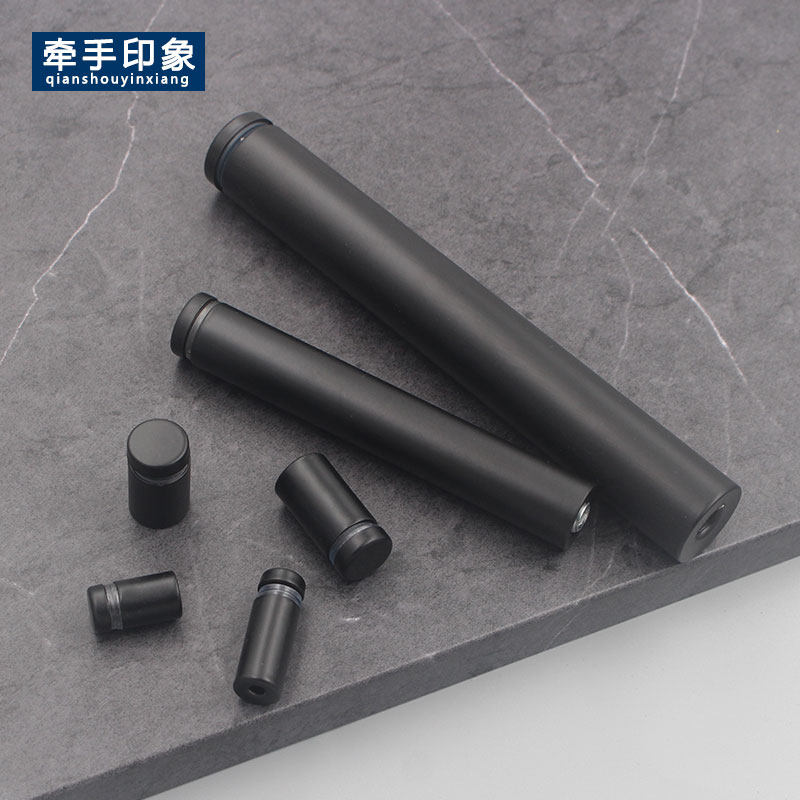 哑黑色不锈钢广告钉厂家直销亚克力玻璃瓷砖固定装饰钉台面支撑钉