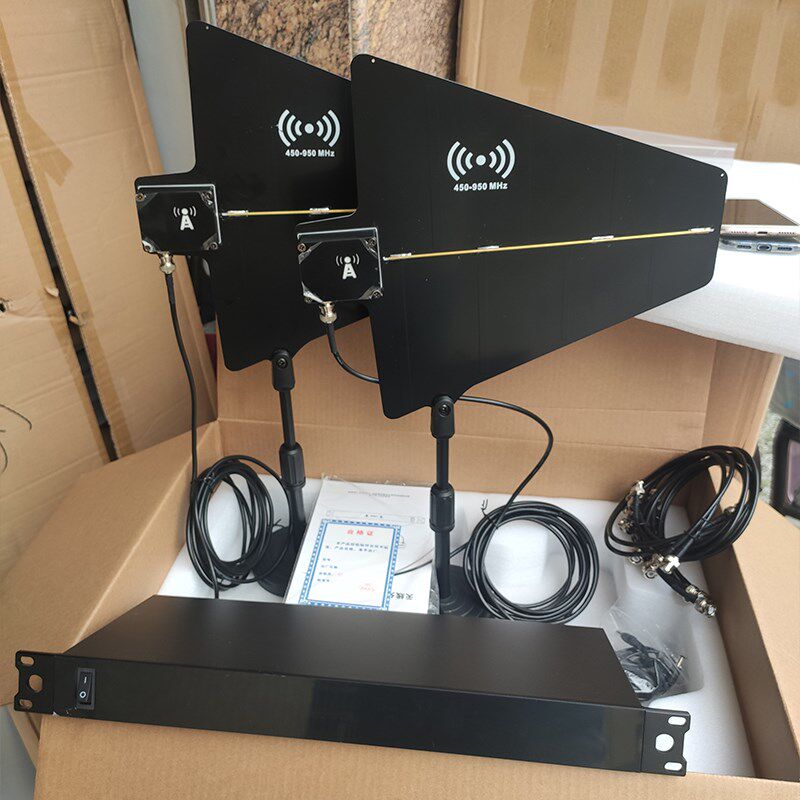 800米专业无线话筒信号放大器麦克风接收延长增强舞台天线增幅器