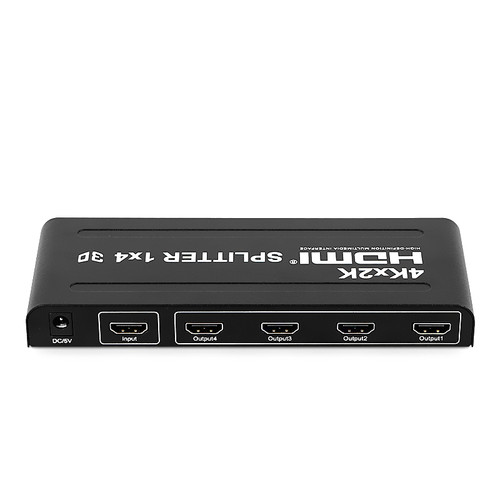 HDMI分配器1进4出4K一分四一分三HDMI分频器分屏支 2二口高清信号