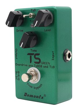 电吉他 贝斯 手工单块过载效果器Tube Screamer TS9 TS808 二合一