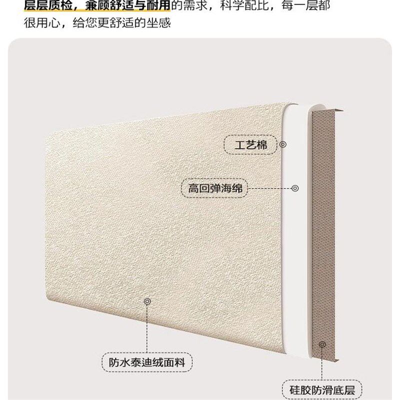 泰迪绒飘窗垫窗台垫2025新款科技布四季通用高级感阳台坐垫子定制