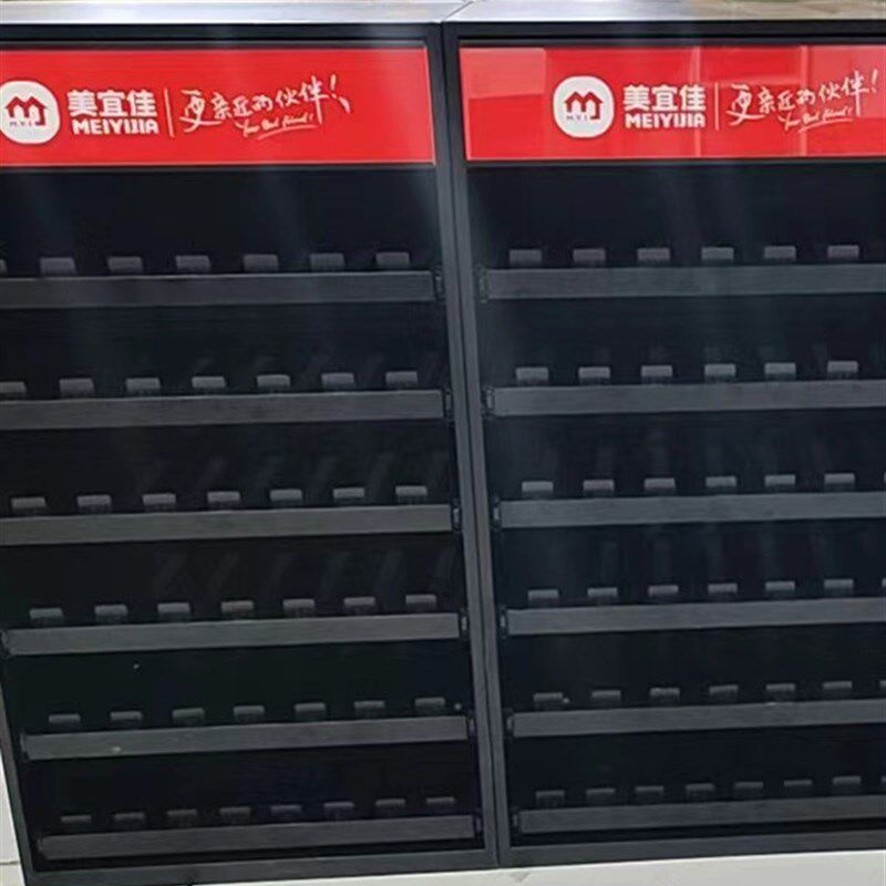美宜佳烟架小卖部专用货架香烟柜台靠墙背柜超市便利店组合挂壁式