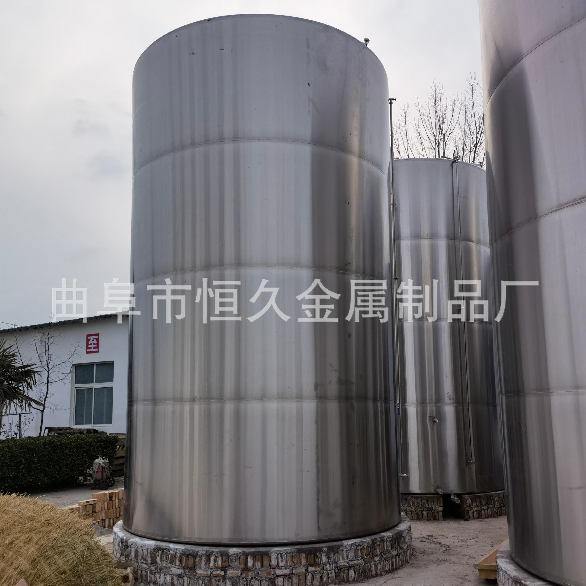 304不锈钢发酵罐葡萄酒 1吨粮食酒储酒容器 酒精罐装白酒储存罐子