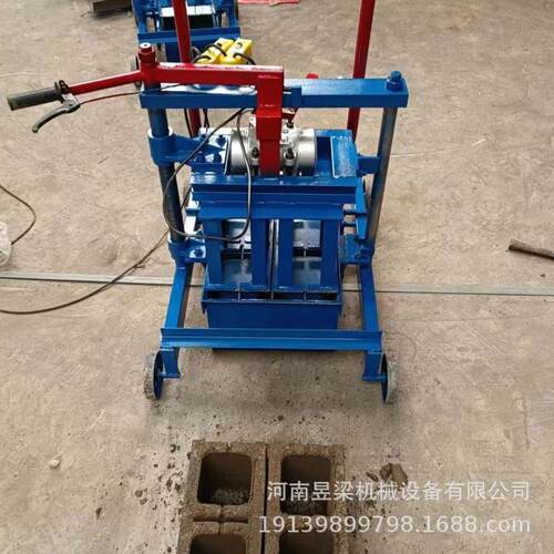 移动小型家用免烧水泥砖机 马路话花砖机 空心 模具可更换混凝土