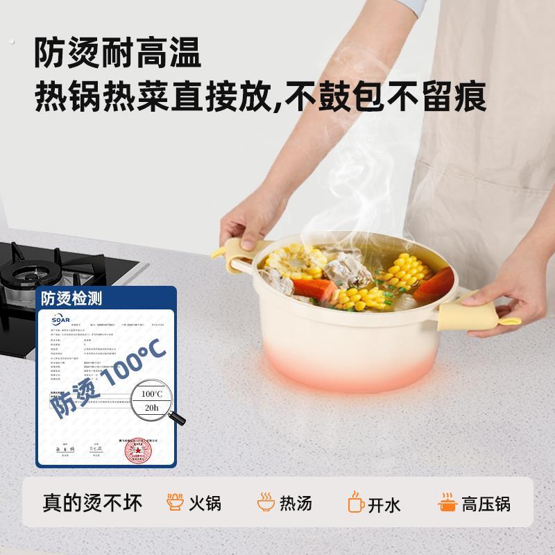 【厨房台面保护膜】防烫耐高温防油贴纸大理石石英石灶台贴膜防水