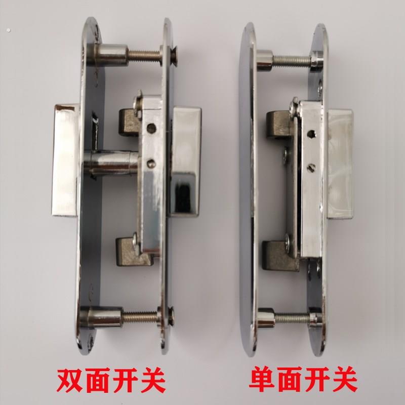 折叠门开关锁老款无下轨小折叠门插销锁卫生间厨房间移门推拉门锁