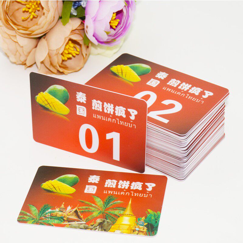 定做数字牌编号牌餐桌号码牌餐厅数字牌座位牌排队叫号牌排队台卡