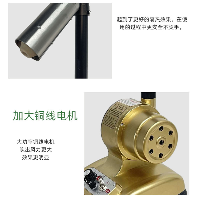 台式节能吹线机调温烘线机防烫手热风枪皮革钱包烧线头鞋用吹毛机