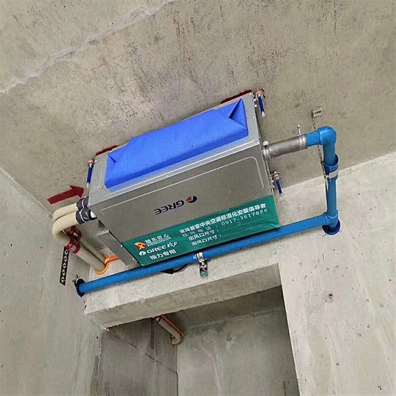 中央空调出风口帆布空调出风口软接导风袋风机纳米帆布阻燃防火布