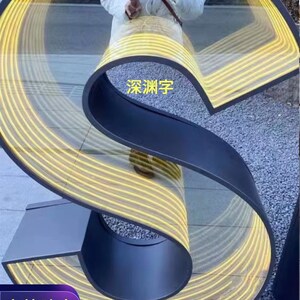 深渊镜磁吸磁铁款千层镜茶几地砖灯防水深渊酒柜十年店铺免费设计