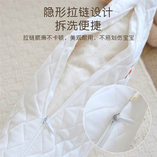 儿童枕套夏季凉感宝宝冰丝婴幼儿枕垫1-3-5岁幼儿园可拆洗枕头套