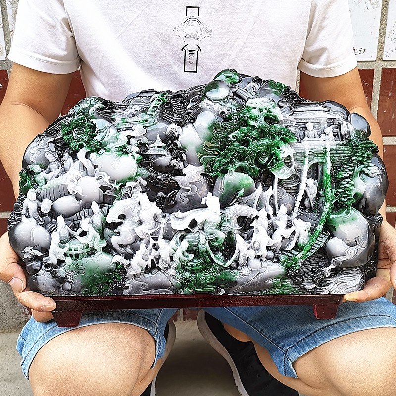 玉石原石寿山石雕芙蓉石风水玄关摆件奇石观光石冲锋陷阵