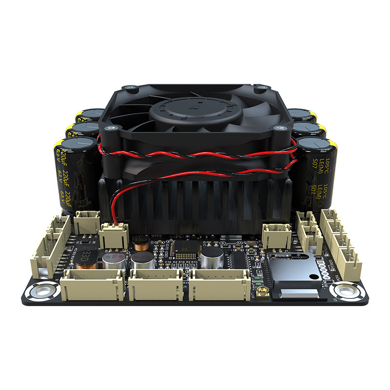 2*100W+1*200W蓝牙5.0 高性能2.1D类功放板带DSP - JAB5