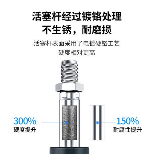 SC标准气缸EU小型气动大推力SC32X40X50X63X80X100X125-S带磁气缸