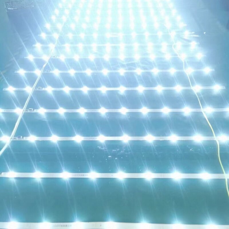 led侧光源3030灯条防水12v广告双面软膜对打灯箱光源漫反射条户外