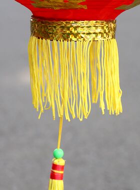 10个装8寸日式韩式大红无字金边灯笼户外装饰防水防晒可串联酒店