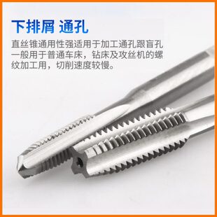1.25 0.75 1.5 1.75 3机用 丝锥手用直槽M29M30M31M32M33 2.5 0.5