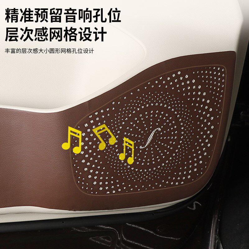 适用于别克GL8ES车门防踢垫25S商务车新款内饰专用配件汽车改装饰