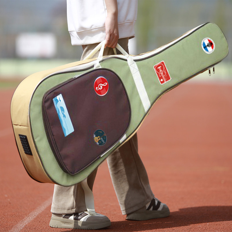 民谣吉他包41寸高颜值40寸木吉他包加厚38寸吉他包加棉防水通用