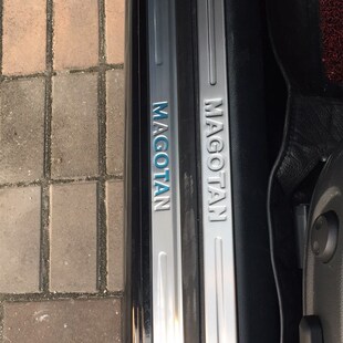 新大众迈腾不锈钢门槛条B7B8L迎宾踏板 22款