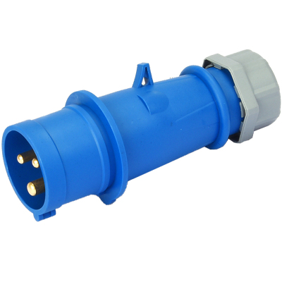 上曼电气NENMMAN防水型工业插头TYP-260防摔机房专用32A 3P  IP44