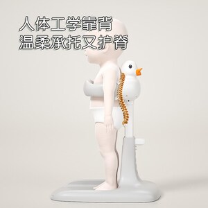 宝宝站立着洗澡神器婴幼儿小孩洗屁屁股辅助支架儿童防滑沐浴盆台