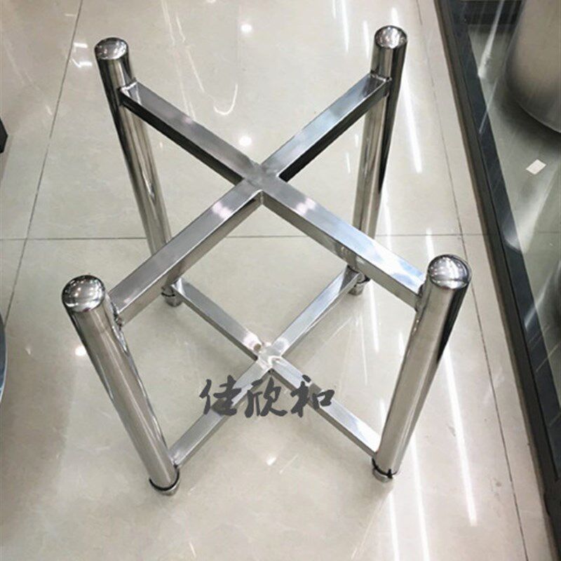 加厚不锈钢置物架汤桶底座砧板架桶架盆架不锈钢幼儿园保温桶架子