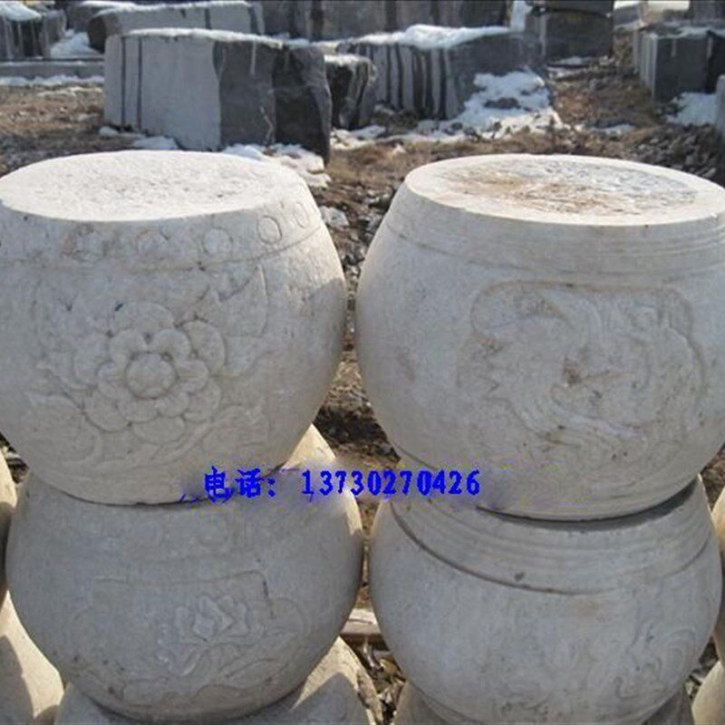石雕门墩 石墩 老石墩 老门墩