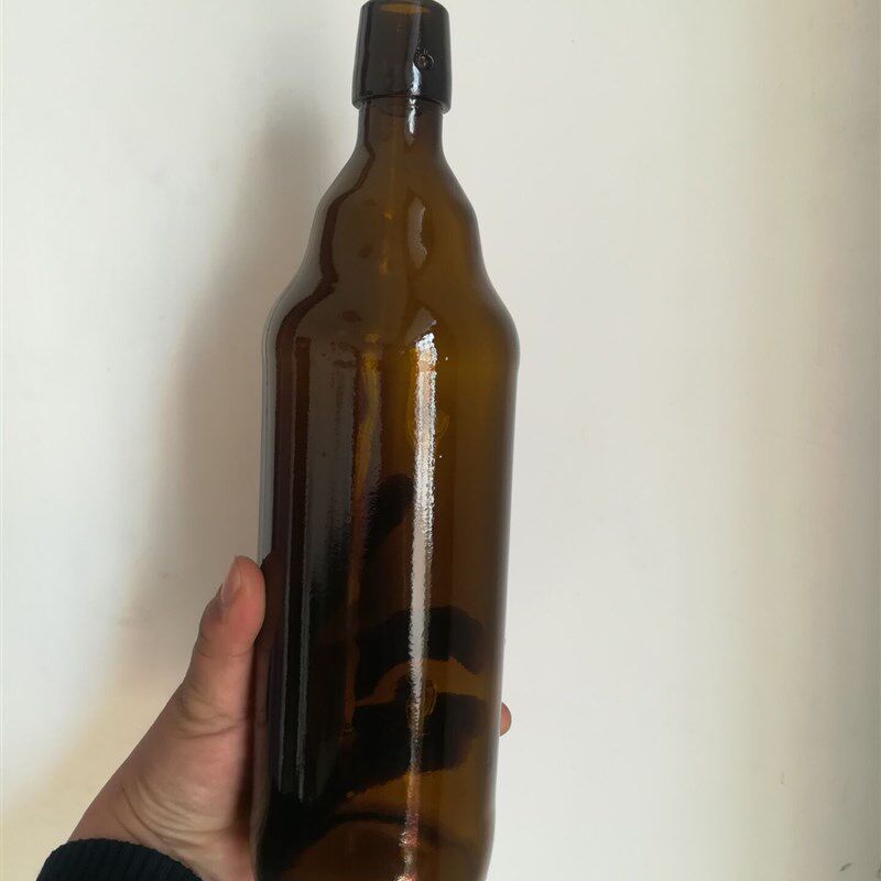 成箱出售.1000毫升卡扣棕色玻璃瓶啤酒瓶.空瓶汽水瓶饮料瓶红酒瓶