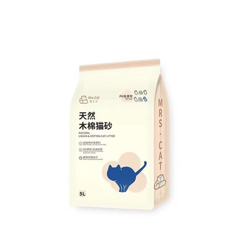 天然木棉猫砂PH检测变蓝色除臭无尘生物酶除臭1.6公斤包邮豆腐砂